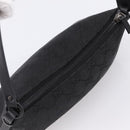 GUCCI GG Canvas Hand Bag Black Silver 103399 Auth BA15792V-6
