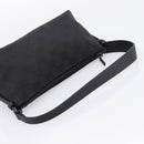 GUCCI GG Canvas Hand Bag Black Silver 103399 Auth BA15792V-7