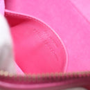 SAINT LAURENT Baby Duffel Hand Bag Leather 2way Pink Gold Auth BA15793V-11
