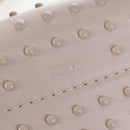 TOD'S Wave Line Backpack Leather Pink Silver Auth BA15794A-18