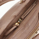 BALENCIAGA Classic Metal Edge City Leather 2way Beige Gold 390160 Auth BA15796M-24