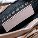 BALENCIAGA Classic Metal Edge City Leather 2way Beige Gold 390160 Auth BA15796M-25