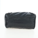 BALENCIAGA Classic Vero Hand Bag Leather 2way Black 235216 Auth BA15797V-5