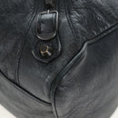 BALENCIAGA Classic Vero Hand Bag Leather 2way Black 235216 Auth BA15797V-17