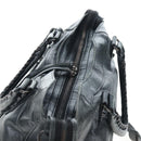 BALENCIAGA Classic Vero Hand Bag Leather 2way Black 235216 Auth BA15797V-7