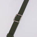 CELINE Big Bag Bucket Hand Bag Leather 2way Green Silver Auth BA15799V-10