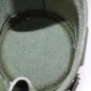 CELINE Big Bag Bucket Hand Bag Leather 2way Green Silver Auth BA15799V-11