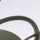 CELINE Big Bag Bucket Hand Bag Leather 2way Green Silver Auth BA15799V-8