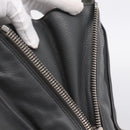 BALENCIAGA Paper B4 Hand Bag Leather Gray Silver 432596 Auth BA15802V-20
