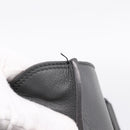 BALENCIAGA Paper B4 Hand Bag Leather Gray Silver 432596 Auth BA15802V-8