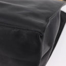 CHANEL Chain Big COCO Mark Tote Bag Lamb Skin Black Gold CC Auth BA15804V-16