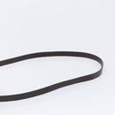 SAINT LAURENT Hand Bag PVC Canvas 2way Brown Gold Auth BA15808A-15