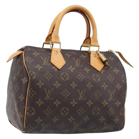 LOUIS VUITTON Monogram Speedy 25 Hand Bag M41528 LV Auth BA15810V