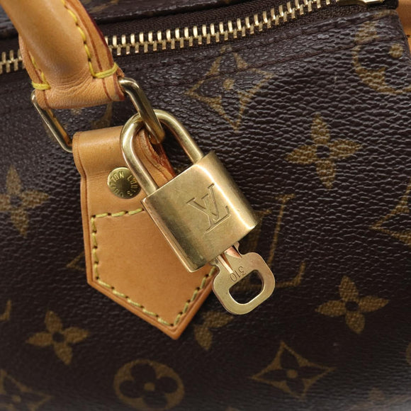 LOUIS VUITTON Monogram Speedy 25 Hand Bag M41528 LV Auth BA15810V