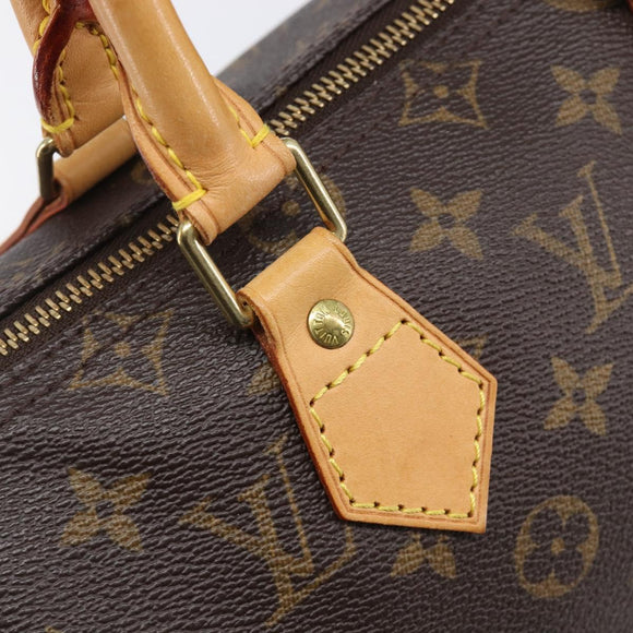 LOUIS VUITTON Monogram Speedy 25 Hand Bag M41528 LV Auth BA15810V