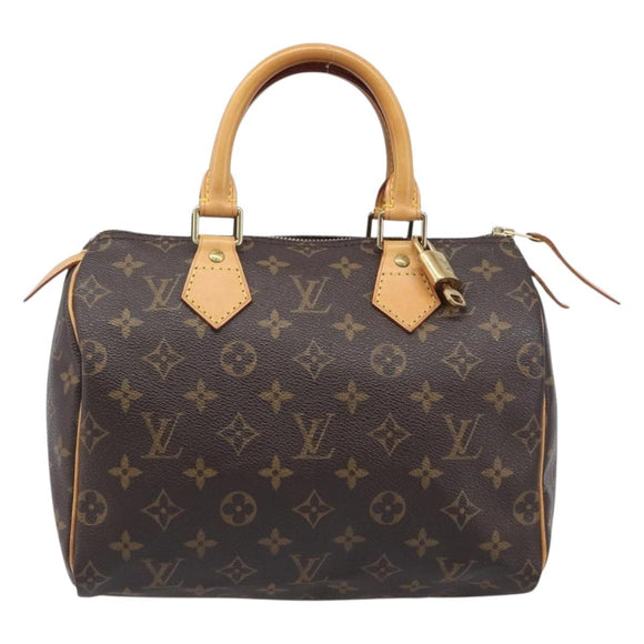 LOUIS VUITTON Monogram Speedy 25 Hand Bag M41528 LV Auth BA15810V