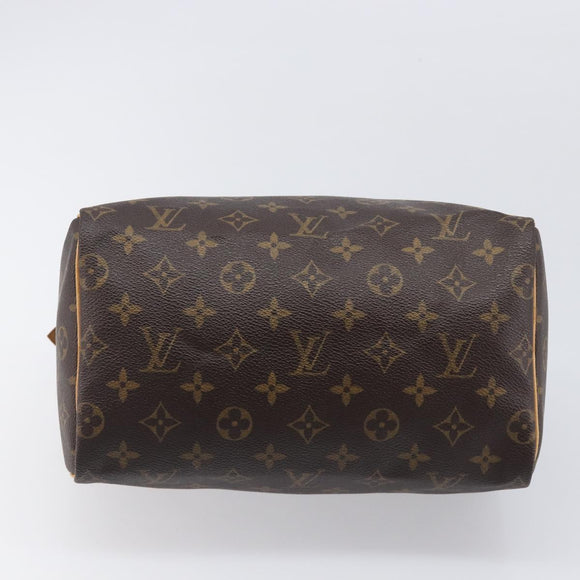 LOUIS VUITTON Monogram Speedy 25 Hand Bag M41528 LV Auth BA15810V