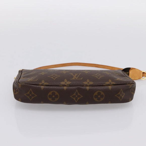 LOUIS VUITTON Monogram Pochette Accessoires Pouch M51980 LV Auth BA15816V
