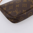 LOUIS VUITTON Monogram Pochette Accessoires Pouch M51980 LV Auth BA15816V-16