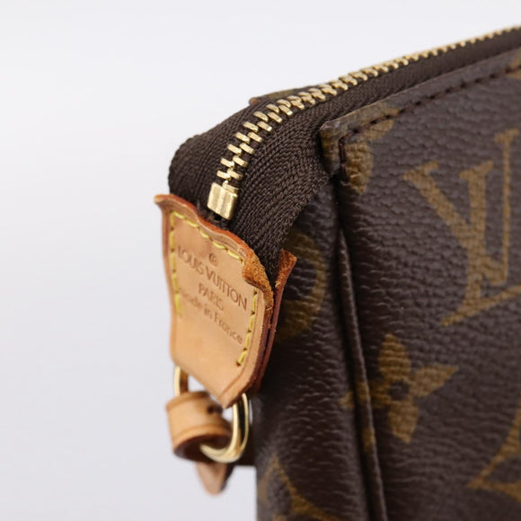 LOUIS VUITTON Monogram Pochette Accessoires Pouch M51980 LV Auth BA15816V