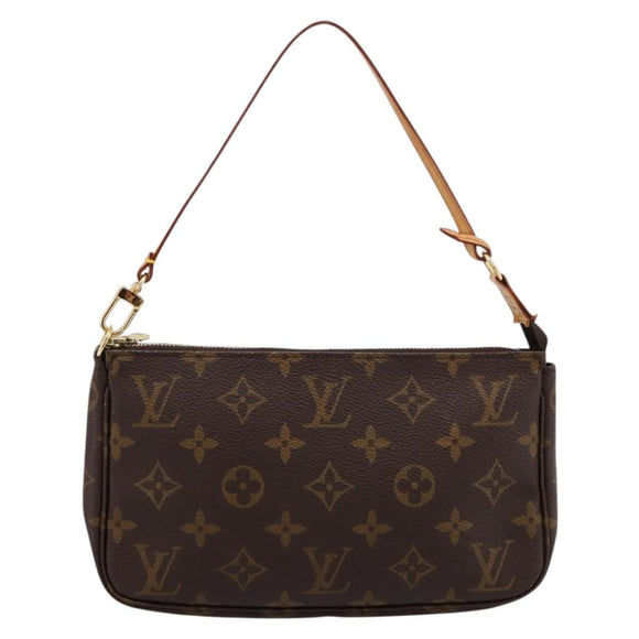 LOUIS VUITTON Monogram Pochette Accessoires Pouch M51980 LV Auth BA15816V