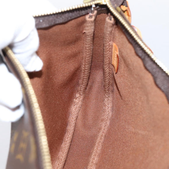 LOUIS VUITTON Monogram Pochette Accessoires Pouch M51980 LV Auth BA15816V