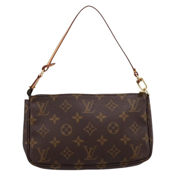 LOUIS VUITTON Monogram Pochette Accessoires Pouch M51980 LV Auth BA15816V