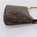 LOUIS VUITTON Monogram Pochette Accessoires Pouch M51980 LV Auth BA15816V-4