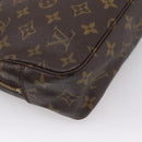 LOUIS VUITTON Monogram Trousse Toilette 23 Clutch Bag M47524 LV Auth BA15817-16