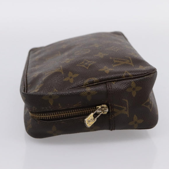 LOUIS VUITTON Monogram Trousse Toilette 23 Clutch Bag M47524 LV Auth BA15817