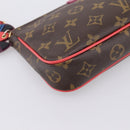 LOUIS VUITTON Monogram Totem Pochette Accessoires Pouch M41669 LV Auth BA15818V-16