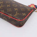 LOUIS VUITTON Monogram Totem Pochette Accessoires Pouch M41669 LV Auth BA15818V-17