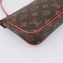 LOUIS VUITTON Monogram Totem Pochette Accessoires Pouch M41669 LV Auth BA15818V-18