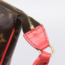 LOUIS VUITTON Monogram Totem Pochette Accessoires Pouch M41669 LV Auth BA15818V-19