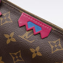 LOUIS VUITTON Monogram Totem Pochette Accessoires Pouch M41669 LV Auth BA15818V-20