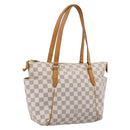 LOUIS VUITTON Damier Azur Totally PM Tote Bag N41280 LV Auth BA15820-1