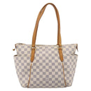 LOUIS VUITTON Damier Azur Totally PM Tote Bag N41280 LV Auth BA15820-2