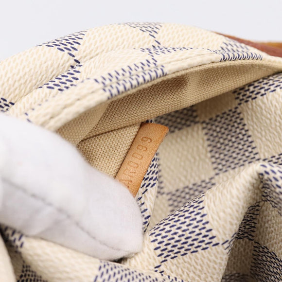 LOUIS VUITTON Damier Azur Totally PM Tote Bag N41280 LV Auth BA15820
