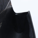 Christian Dior Trotter Canvas Chain Shoulder Bag Black Gold Auth BA15821-19