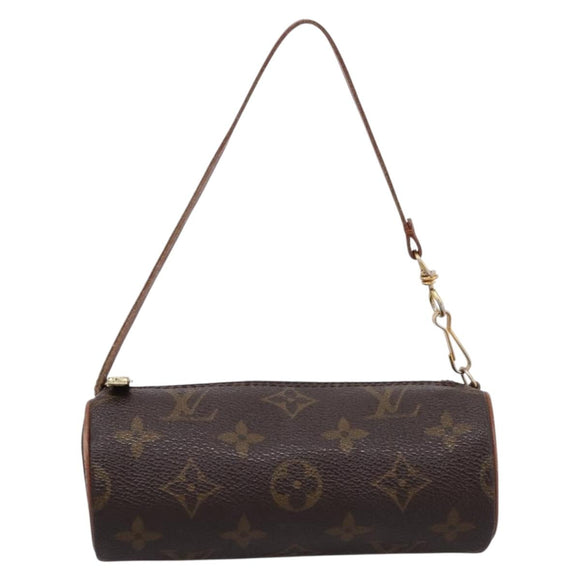 LOUIS VUITTON Monogram Papillon Pouch LV Auth BA15822