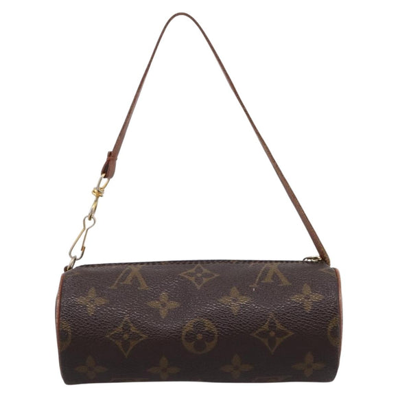 LOUIS VUITTON Monogram Papillon Pouch LV Auth BA15822