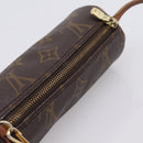LOUIS VUITTON Monogram Papillon Pouch LV Auth BA15822-6