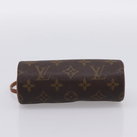 LOUIS VUITTON Monogram Papillon Pouch LV Auth BA15822