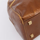 LOUIS VUITTON Monogram Vernis Tompkins Square Bag Bronze M91103 LV Auth BA15825-11