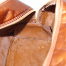 LOUIS VUITTON Monogram Vernis Tompkins Square Bag Bronze M91103 LV Auth BA15825-19