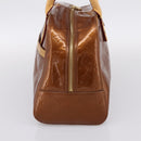 LOUIS VUITTON Monogram Vernis Tompkins Square Bag Bronze M91103 LV Auth BA15825-5