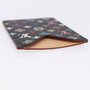 LOUIS VUITTON Monogram Multicolor Etui Hand Mirror Black M92651 LV Auth BA15826-6