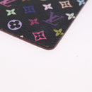 LOUIS VUITTON Monogram Multicolor Etui Hand Mirror Black M92651 LV Auth BA15826-9