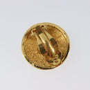 CHANEL Matelasse Earring metal Gold CC Auth BA15827-9
