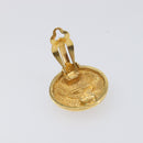 CHANEL Matelasse Earring metal Gold CC Auth BA15827-10